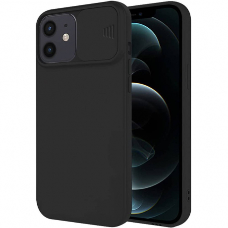 MG Privacy Lens silikónový kryt na iPhone 11, čierny