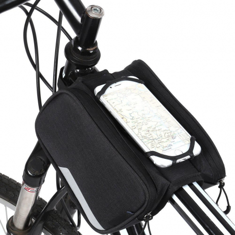 MG Bike cyklistická taška na bicykel 6.5\'\' 1.5L, čierna (WBB14BK)