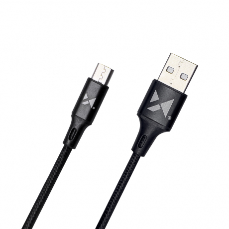 MG kabel USB / USB-C 2.4A 1m, černý (WUC-C1B)