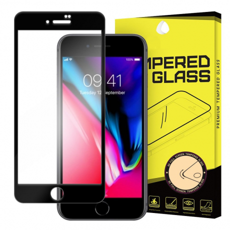 MG Full Glue tvrzené sklo na iPhone 7/8/SE 2020 , černé