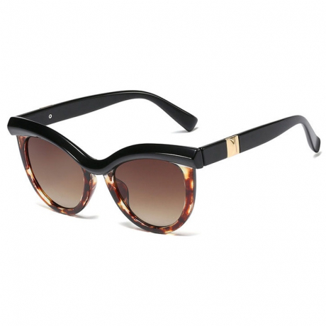 NEOGO Lynne 3 sluneční brýle, Black Leopard / Brown (GNE009C03)