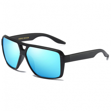 NEOGO Clarke 3 sluneční brýle, Matt Black / Blue (GNE025C03)