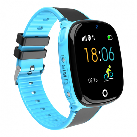 NEOGO SmartWatch AW11, smart hodinky pre deti, modré
