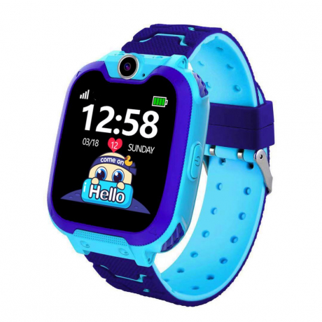 NEOGO SmartWatch GS2, smart hodinky pre deti, modré
