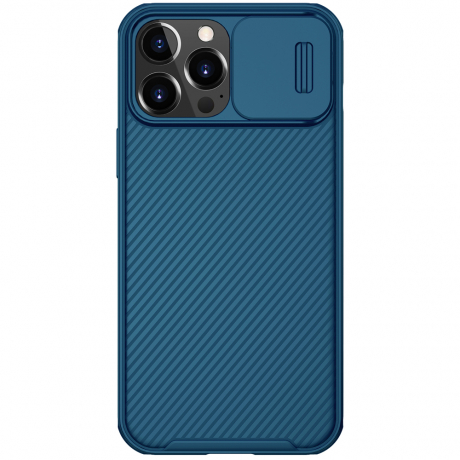 Nillkin CamShield silikonový kryt na iPhone 13 Pro Max, modrý