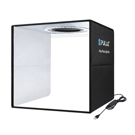 PULUZ Studio foto box s LED osvětlením 30cm, černý (PU5032B)
