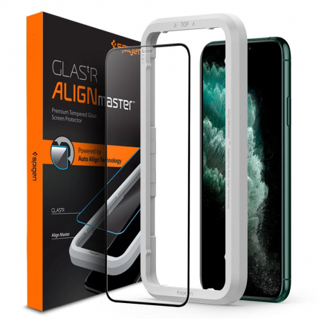 Spigen Glas.Tr Full Cover tvrzené sklo na iPhone 11 Pro Max / XS Max (AGL00098)