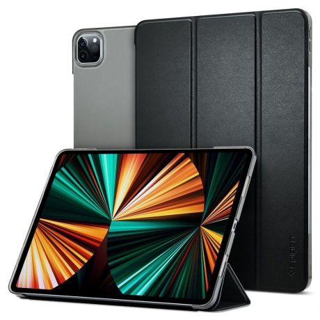 Spigen Smart Fold pouzdro na iPad Pro 12.9 2021, černé (ACS02882)