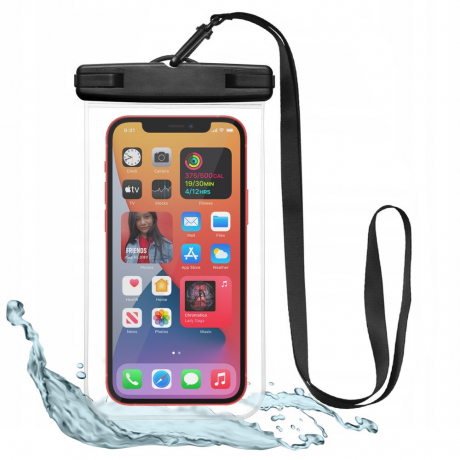 Tech-Protect Waterproof vodotěsné pouzdro na mobil 6.9'', černé
