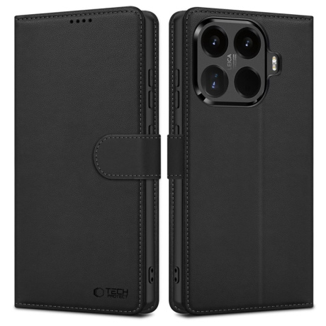 Tech-Protect Wallet knižkové puzdro na Xiaomi 17T Pro, čierne