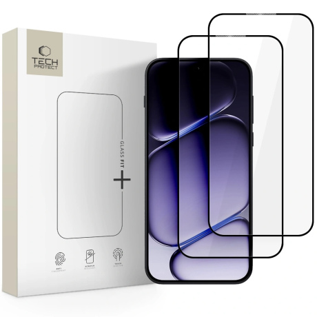 Tech-Protect Glass Fit 2x ochranné sklo na OnePlus Nord 6, čierne