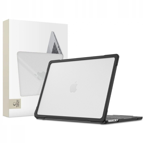 Tech-Protect Velar puzdro na MacBook Air 13'' M2-M5 2023-2026, čierne / priesvitné