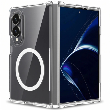 Tech-Protect FlexAir Hybrid MagSafe kryt na Samsung Galaxy Z Fold 8, priesvitný