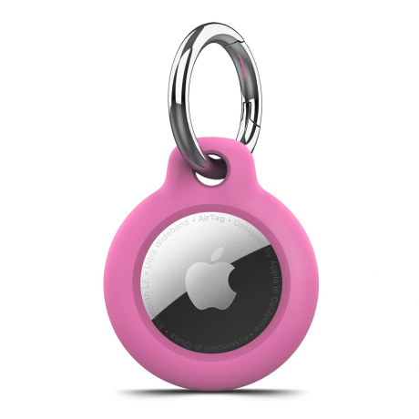 Tech-Protect Rough puzdro na Apple AirTag 1 / 2, ružové