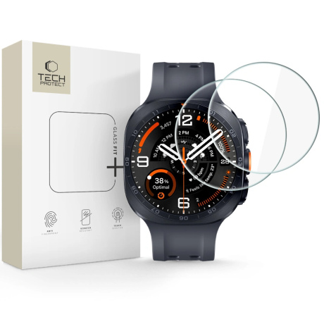 Tech-Protect Glass Fit 2x zaštitno staklo za Samsung Galaxy Watch Ultra 2 2026 (47mm)