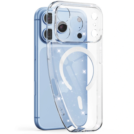 Tech-Protect FlexAir MagSafe ovitek za iPhone 17 Pro Max / 18 Pro Max, glitter