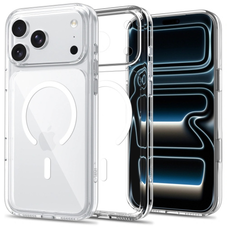 Tech-Protect FlexAir Hybrid CC MagSafe maska iPhone 17 Pro / 18 Pro, prozirna