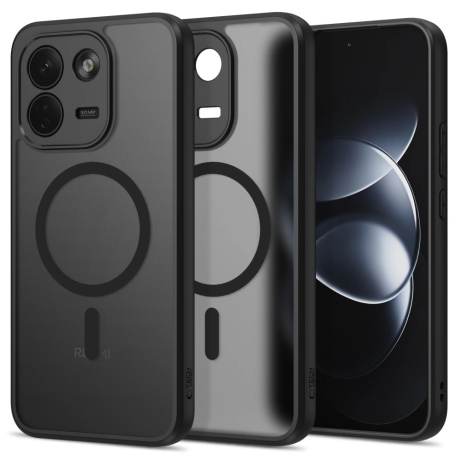 Tech-Protect BasicMag MagSafe husă pentru Xiaomi Redmi Note 17 Pro Max 5G, neagră