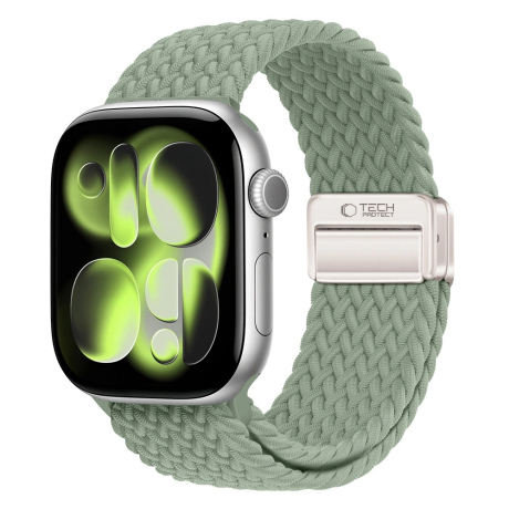 Tech-Protect Nylon Mag remen za Apple Watch 40/41/42mm, pistachio
