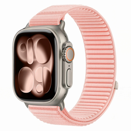 Tech-Protect Nylon Loop remen za Apple Watch 40/41/42mm, blush pink