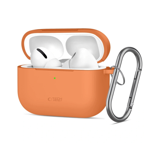 Tech-Protect Silicone Hook futrola za Apple AirPods Pro 3, narančasta