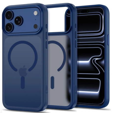 Tech-Protect MagMat MagSafe CC maska za iPhone 17 Pro Max / 18 Pro Max, tamnoplava