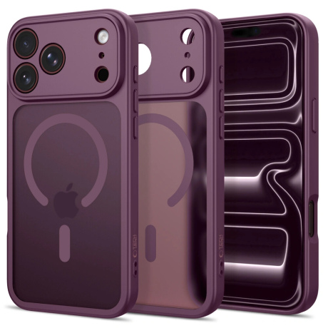 Tech-Protect BasicMag MagSafe maska iPhone 17 Pro Max / 18 Pro Max, bordo