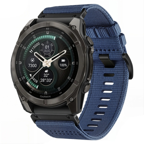 Tech-Protect Nylon Classic remen QuickFit 26mm, navy