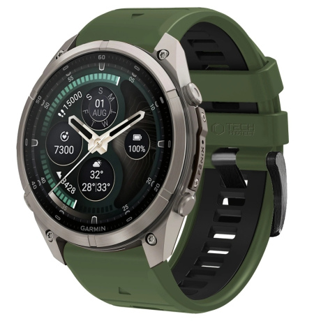 Tech-Protect IconBand remen Garmin QuickFit 22mm, green / black