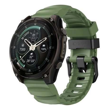 Tech-Protect Motion remen Garmin QuickFit 26mm, military green