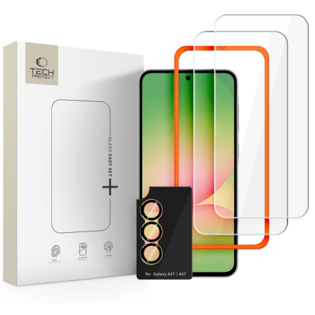 Tech-Protect Easy Set 3x ochranné sklo na Samsung Galaxy A57 5G