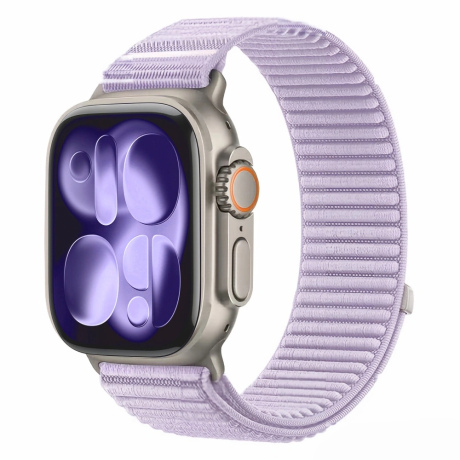 Tech-Protect Nylon Loop remen za Apple Watch 44/45/46/49mm, purple