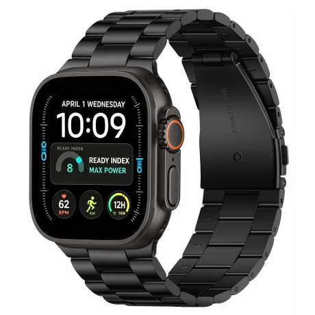 Tech-Protect Stainless remen za Apple Watch 44/45/46/49mm, black