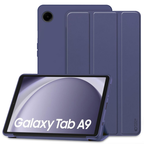 Tech-Protect Smartcase pouzdro na Samsung Galaxy Tab A9 8.7\'\', tmavěmodré