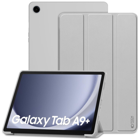 Tech-Protect Smartcase puzdro na Samsung Galaxy Tab A9 Plus 11\'\', sivé
