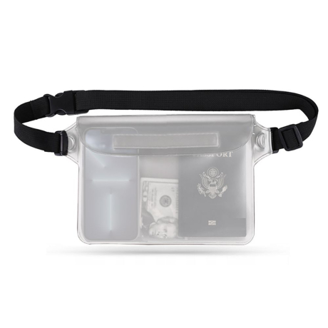 Tech-Protect Waterproof Pouch vodotesná taška na mobil, priesvitná