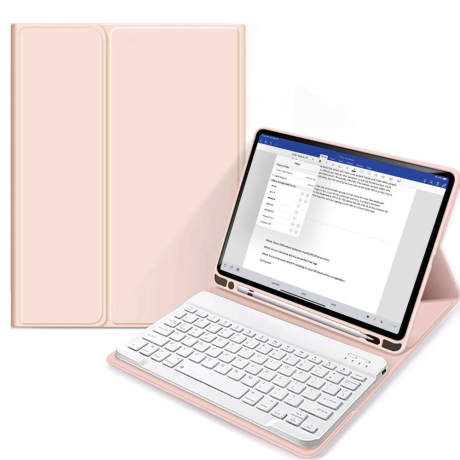 Tech-Protect SC Pen pouzdro s klávesnicí na iPad 10.9\'\' 2022, růžové (TEC927663)