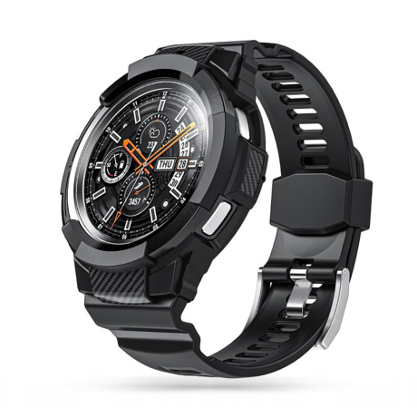 Tech-Protect Scout Silicone řemínek na Samsung Galaxy Watch 4 / 5 / 5 Pro / 6, black
