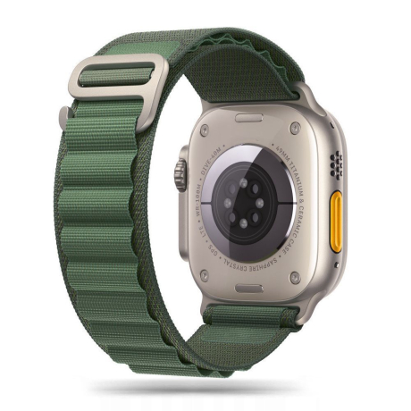 Tech-Protect Nylon remienok na Apple Watch 38/40/41mm, military green