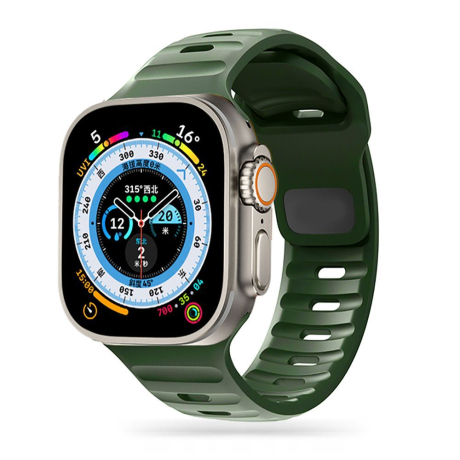 Tech-Protect Iconband Line řemínek na Apple Watch 38/40/41mm, army green