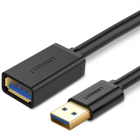 Ugreen US129 predlžovací USB 3.0 kabel 2m, černý (10373)
