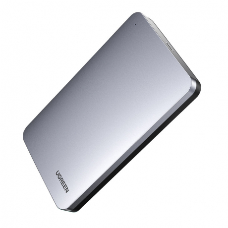 Ugreen CM300 externý box pre SSD disk SATA 3.0 6Gbps + kábel USB / USB-C 0.5m, sivý (CM300)
