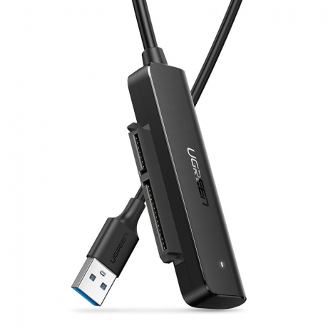 Ugreen CM321 adaptér HDD SSD 2.5'' SATA III 3.0 - USB 3.2, čierny (70609)