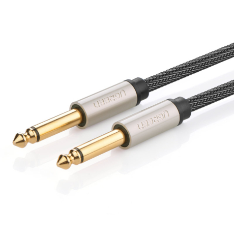 Ugreen AV128 audio kabel 6.35mm jack 5m, černý