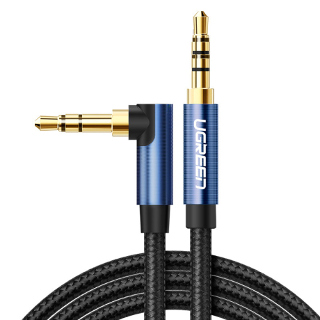 Ugreen AV112 audio kábel 3.5mm mini jack M/M 2m, modrý (AV112)