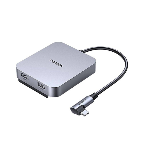 Ugreen CM521 HUB adaptér pre iMac USB-C - 3x USB 3.1 / SD / TF, šedý (CM521 60377)
