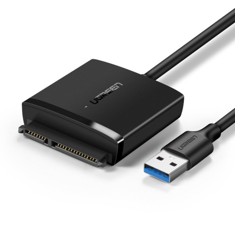 Ugreen CM352 adaptér USB 3.0 - 2.5\'\' / 3.5\'\' SATA disk, čierny (CM352)