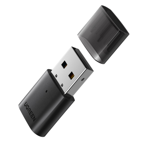 Ugreen CM390 USB bluetooth adaptér, černý (CM390)