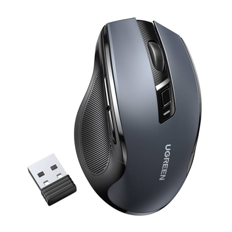 Ugreen MU006 USB bezdrôtová myš, černá (90545)