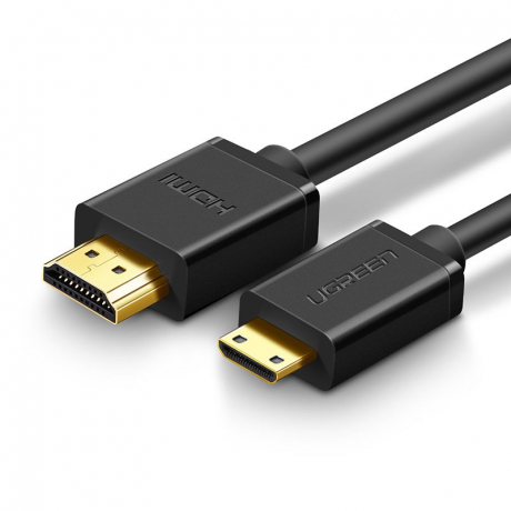 Ugreen HD108 kabel HDMI - mini HDMI 4K 1.5m, černý (11167)